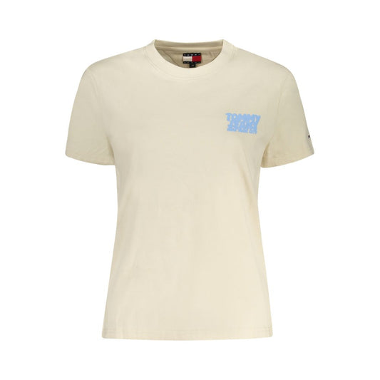 Tommy Hilfiger Beige Cotton Women Top TO-38432-XL