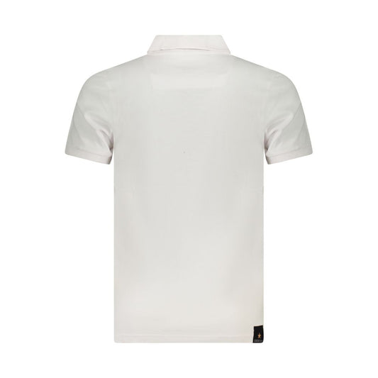 Accademia Militare White Cotton Polo Shirt AC-36532-S