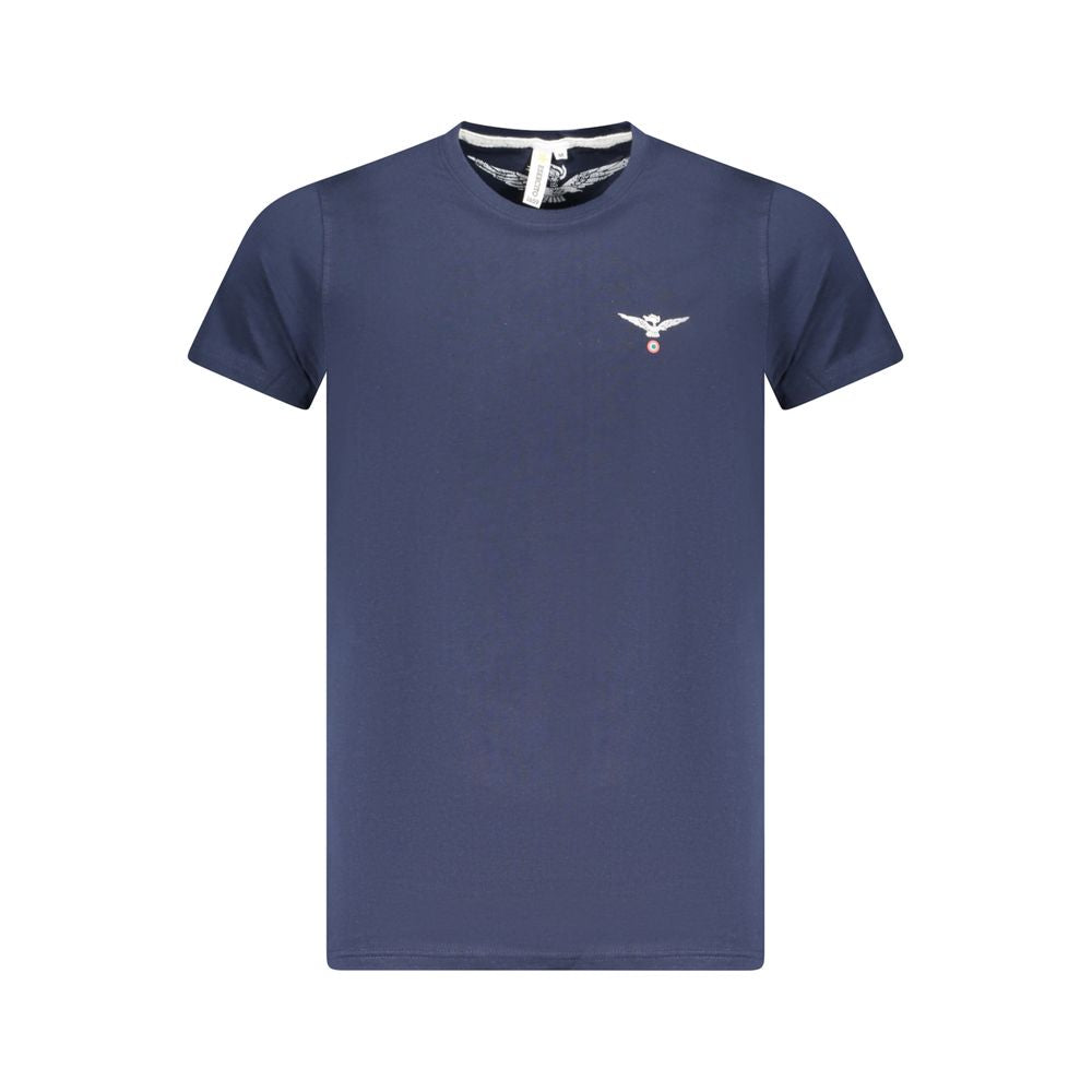 Accademia Militare Blue Cotton T-Shirt AC-36539-S