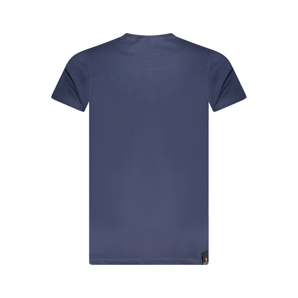 Accademia Militare Blue Cotton T-Shirt AC-36539-S