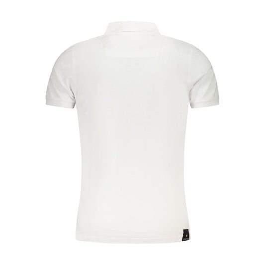 Accademia Militare White Cotton Polo Shirt AC-36548-S