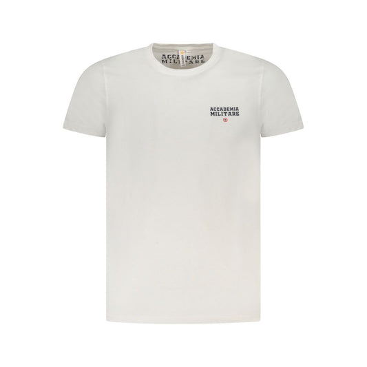 Accademia Militare White Cotton T-Shirt AC-36553-S