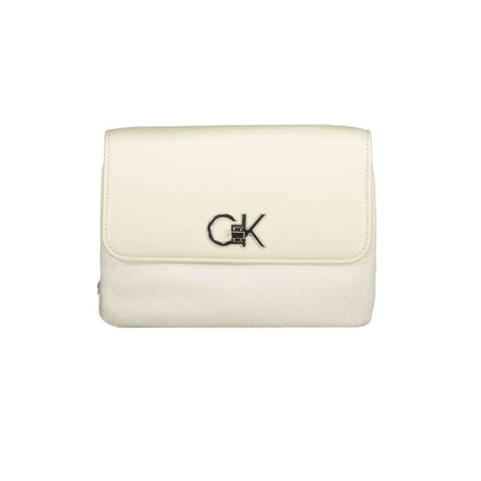 Calvin Klein Beige Polyester Handbag