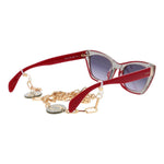 Guess Red Women Sunglasses GU-1055247