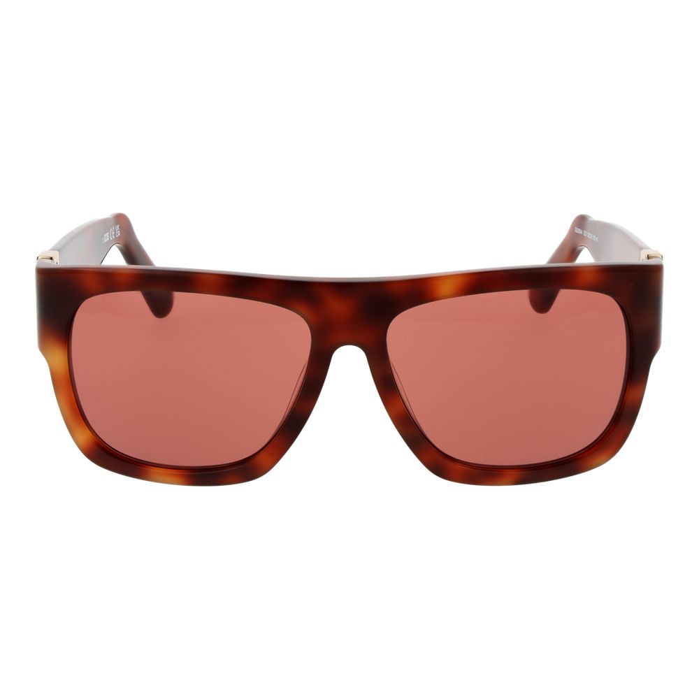 GCDS Brown Acetate Sunglasses GCDS