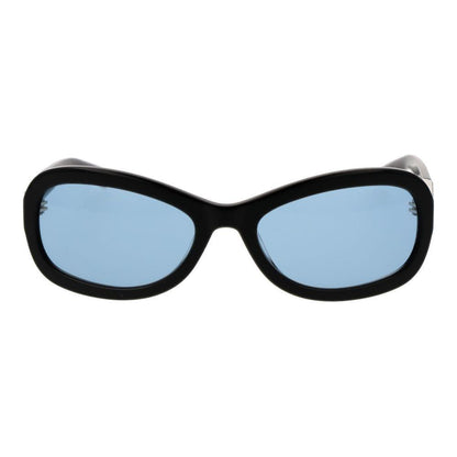 GCDS Black Acetate Sunglasses