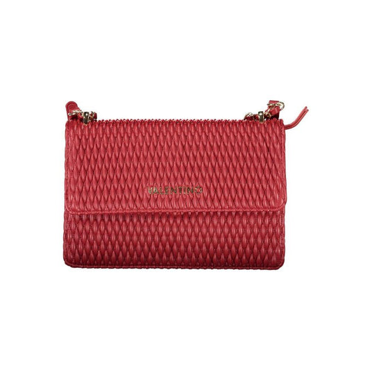 Mario Valentino Red Polyethylene Handbag