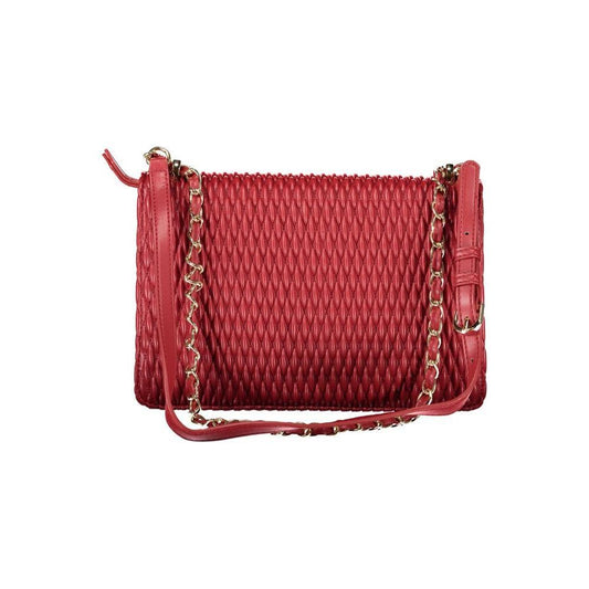 Mario Valentino Red Polyethylene Handbag