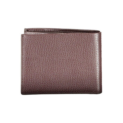Calvin Klein Marrone Leather Men Wallet