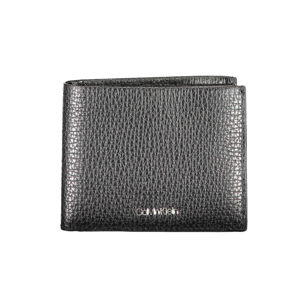 Calvin Klein Black Leather Men's Wallet