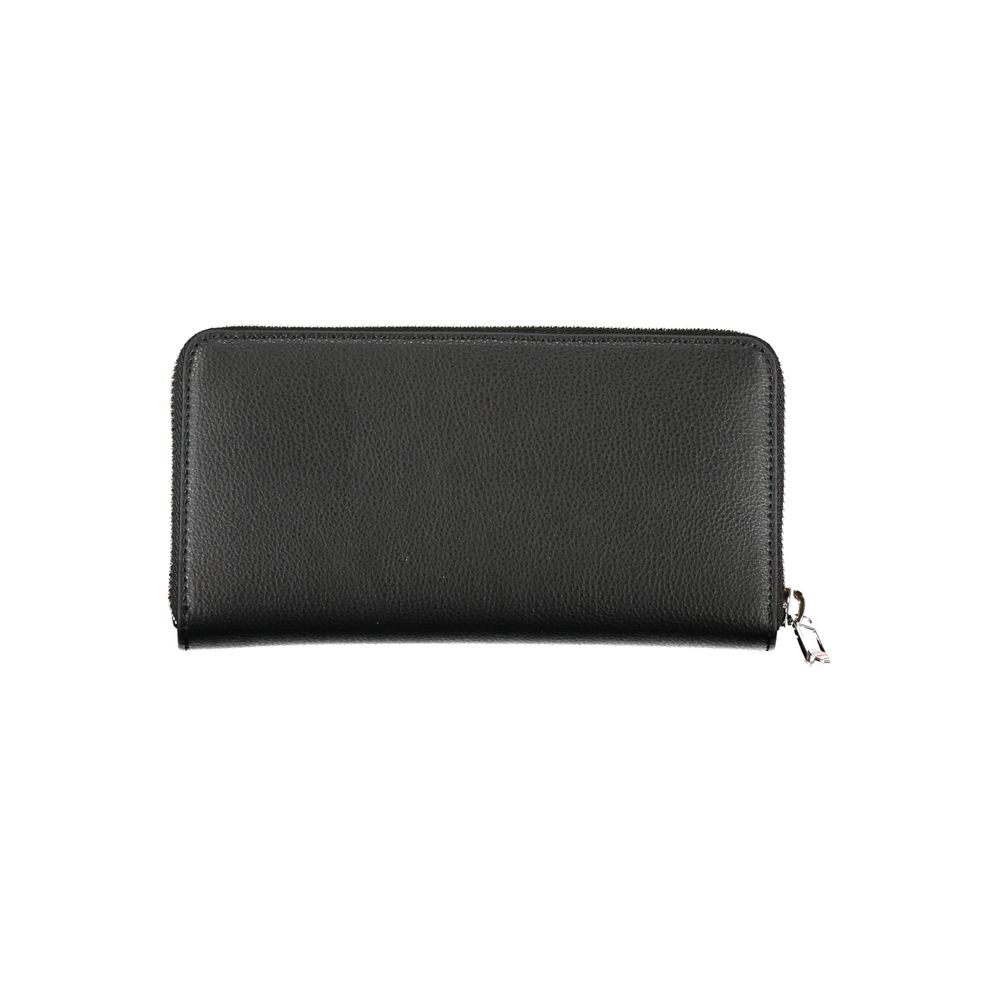 Tommy Hilfiger Black Polyester Wallet Tommy Hilfiger