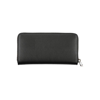 Tommy Hilfiger Black Polyester Wallet Tommy Hilfiger