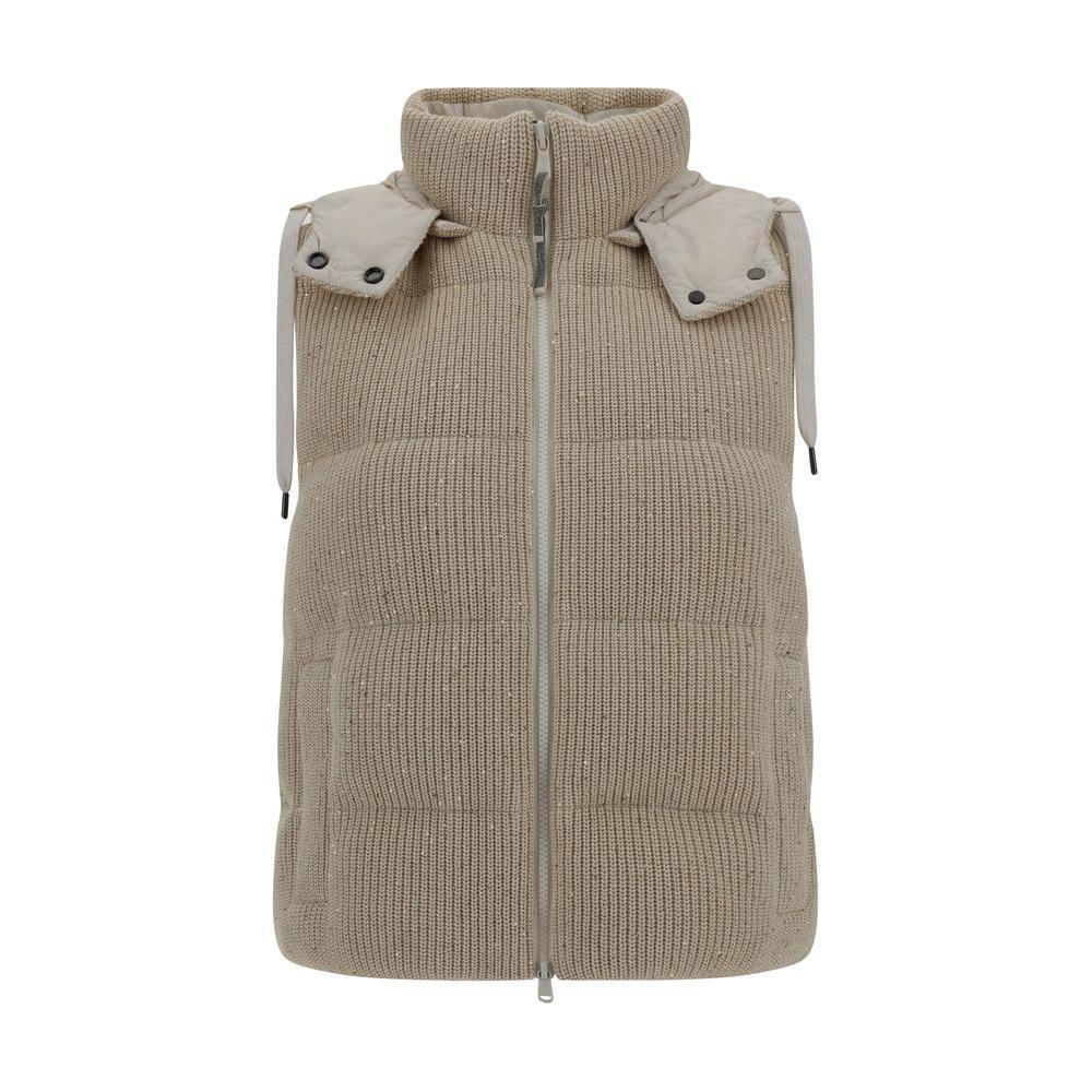 Brunello Cucinelli Hooded Down Vest BR-M0DVT2142CDR24-IT42 | L