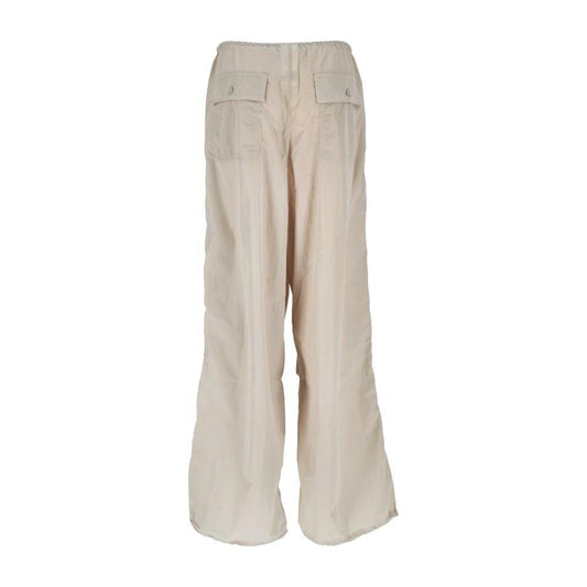 Hinnominate Beige Nylon Jeans & Pant HI-15576-XS