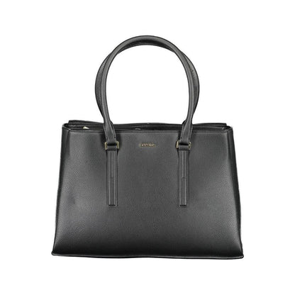 Calvin Klein Black Polyester Women Handbag