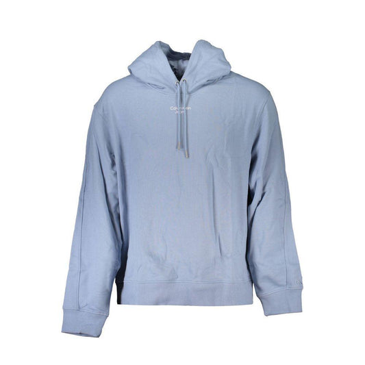 Calvin Klein Blue Cotton Sweater CA-20721-XXL