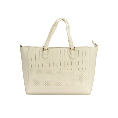 Mario Valentino White Polyurethane Women Handbag