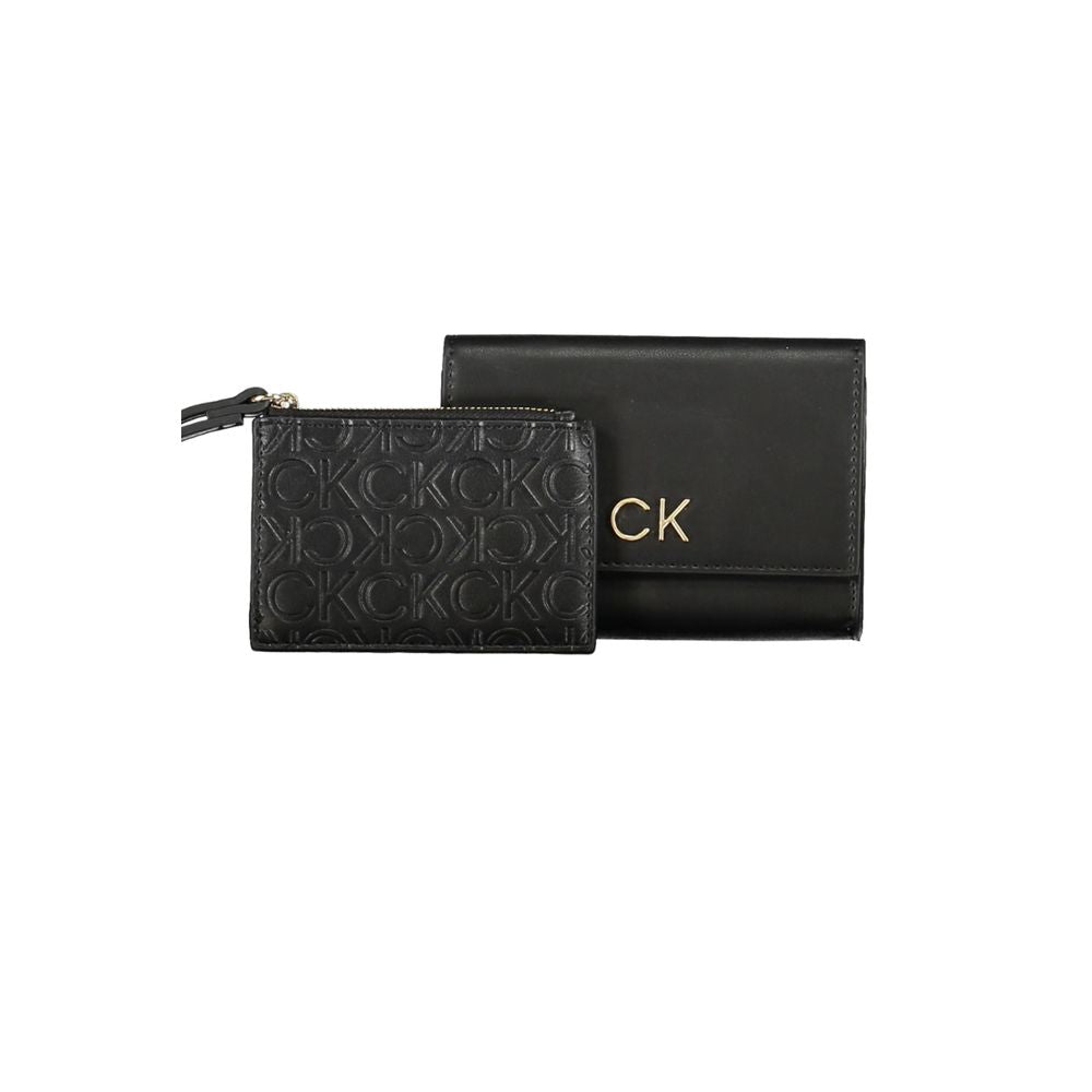 Calvin Klein Black Polyester Wallet Calvin Klein