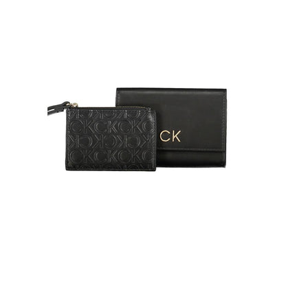 Calvin Klein Black Polyester Wallet Calvin Klein