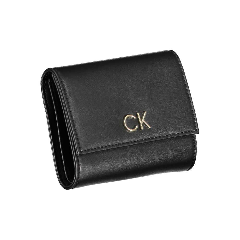 Calvin Klein Black Polyester Wallet Calvin Klein
