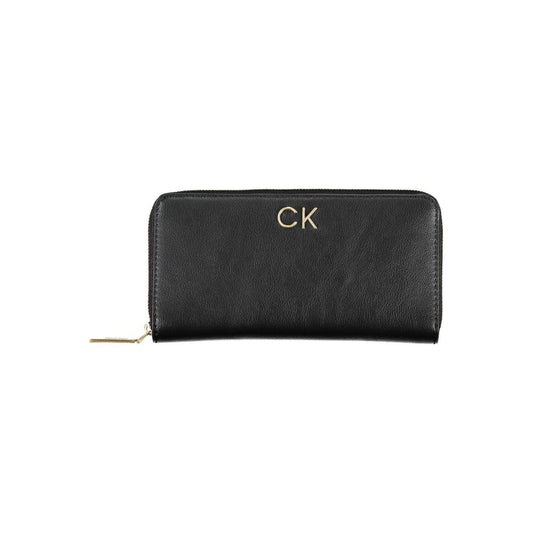 Calvin Klein Black Polyester Wallet Calvin Klein