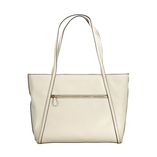 Guess Jeans Beige Polyethylene Handbag GU-31257