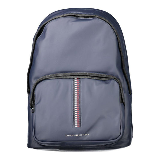 Tommy Hilfiger Blue Polyethylene Backpack TO-33666