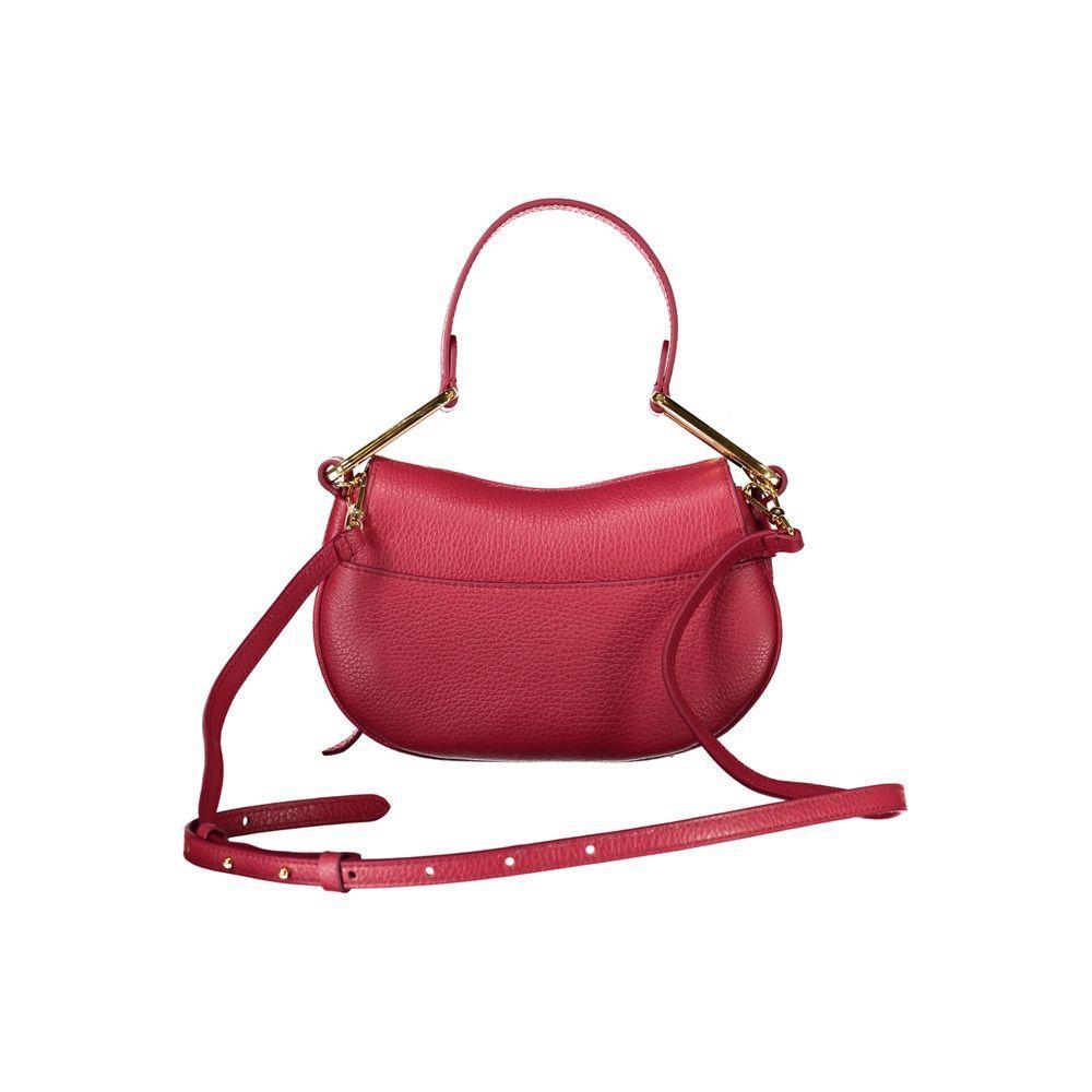 Front view with bag zipped and handles upright.
