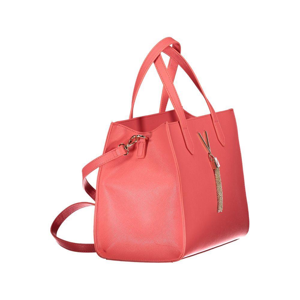 Front view with bag zipped and handles upright.