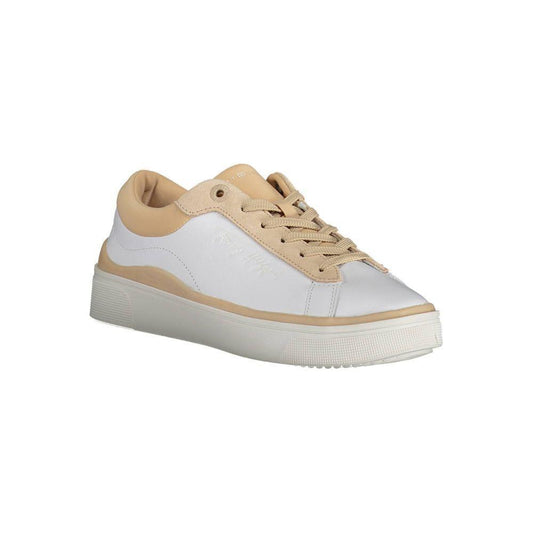 Tommy Hilfiger White Polyester Sneaker TO-12327-EU39/US9