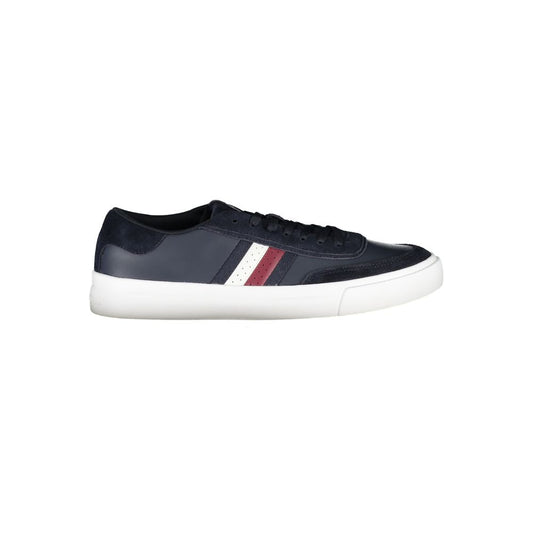 Tommy Hilfiger Blue Polyester Athletic Sneakers Tommy Hilfiger