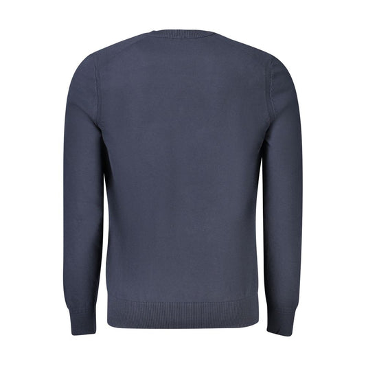 Hugo Boss Blue Cotton Sweater BO-33094-S
