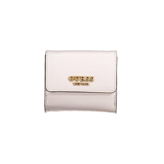 Guess Jeans Pink Polyethylene Wallet