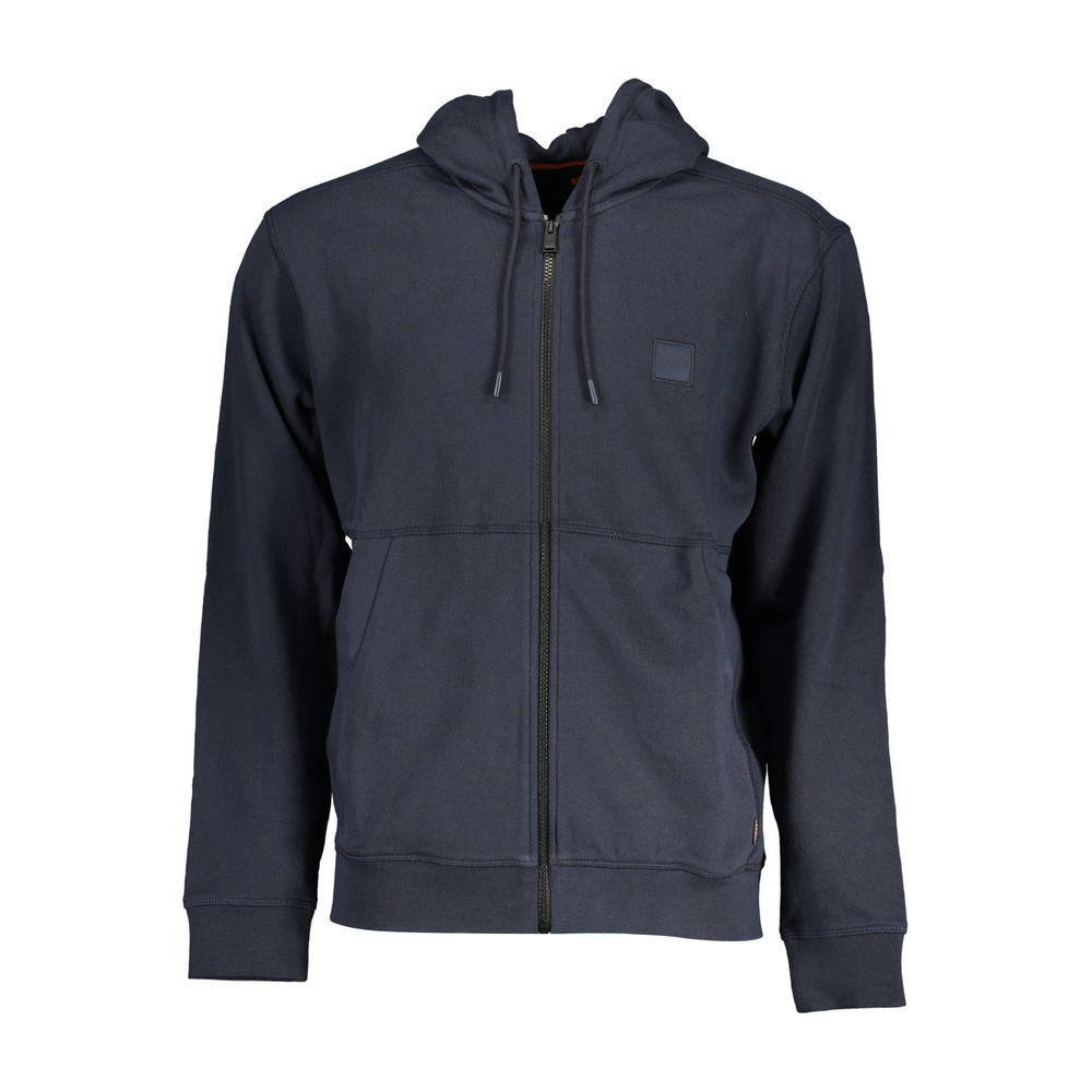 Hugo Boss Blue Cotton Sweater BO-22029-XXL