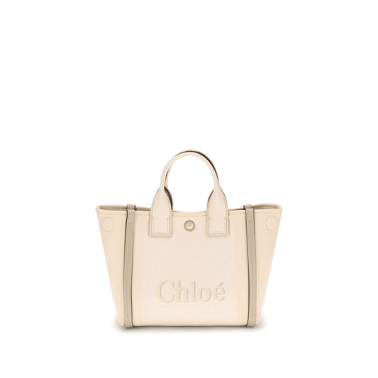 Chloé Beige Cotton Handbag Chloé