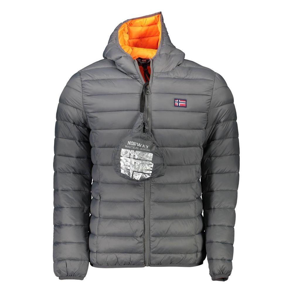 Norway 1963 Gray Polyamide Jacket NO-9304-XXL