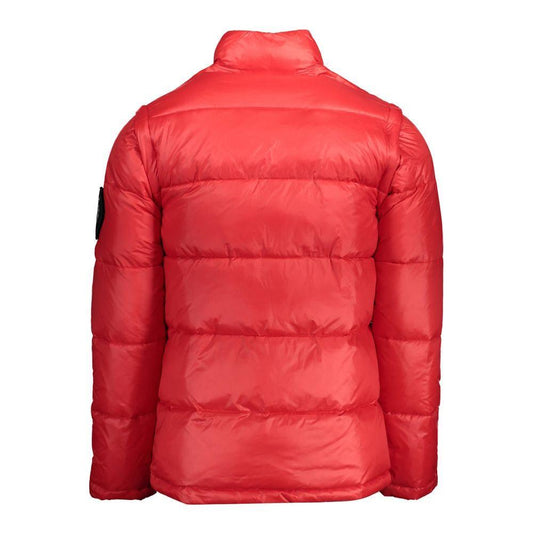 Plein Sport Red Polyamide Jacket PL-10719-IT50 | L