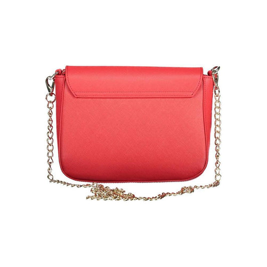 Mario Valentino Red Polyethylene Handbag VA-12052