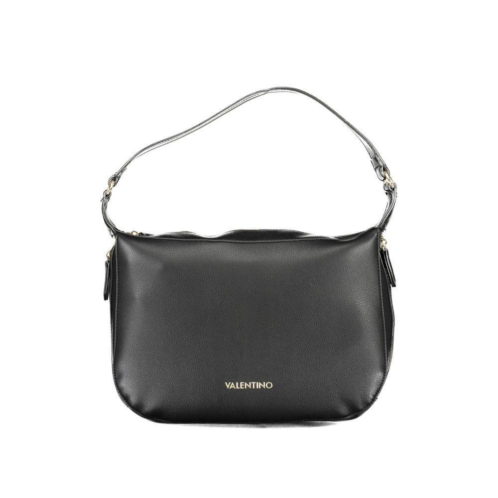 Mario Valentino Black Polyurethane Women Handbag