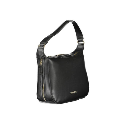 Mario Valentino Black Polyurethane Women Handbag