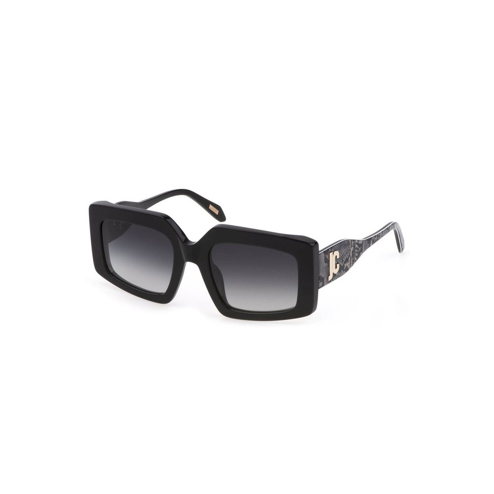 Just Cavalli Black Plastic Women Sunglass