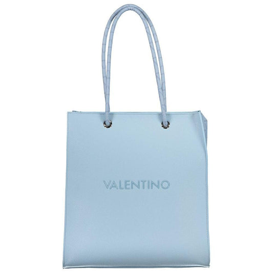 Mario Valentino Blue Polyethylene Handbag VA-21575