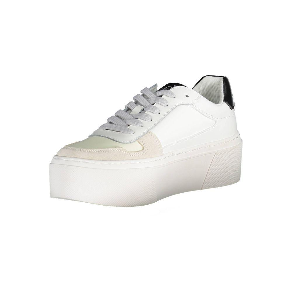 Calvin Klein White Polyester Sneaker CA-22764-EU39/US9