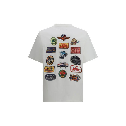 Amiri Station Patch T-Shirt AM-AMJYTE1201IVORY-L