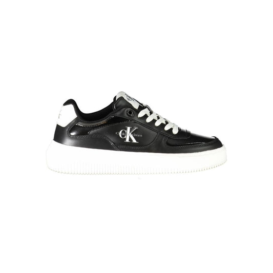 Calvin Klein Black Polyester Athletic Sneakers Calvin Klein