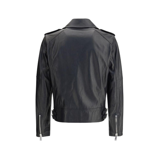 Dsquared² Kiodo leather Jacket DS-S74AM1329SY1491900-IT52 | XL