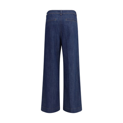 7FOR Blue Modal Jeans Denim 7FOR