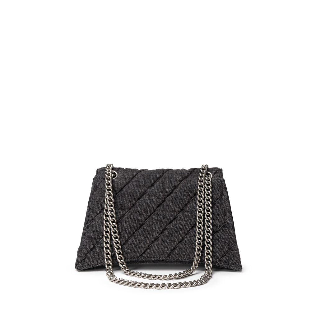 Balenciaga Black Fabric And Leather Shoulder Bag BA-9556676