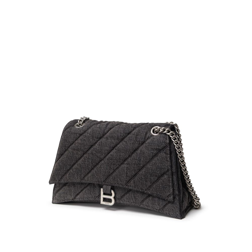 Balenciaga Black Fabric And Leather Shoulder Bag BA-9556676