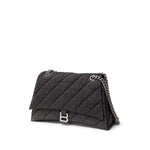 Balenciaga Black Fabric And Leather Shoulder Bag BA-9556676
